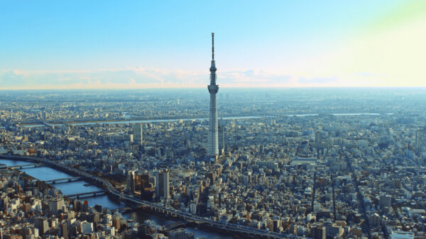 cel mai inalt turn din lume tokyo skytree