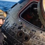 imaginile saptamanii echipajul artemis ii recuperat din oceanul pacific