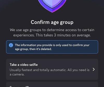 discord amana verificarea globala a varstei ce se schimba din 2026